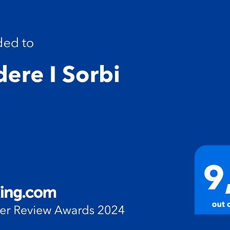 Podere I Sorbi San Donato in Fronzano Kültér fotó