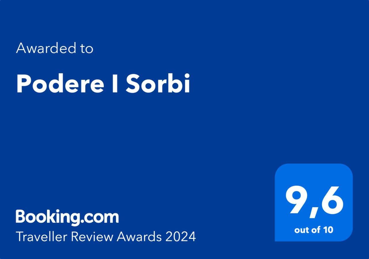 Podere I Sorbi San Donato in Fronzano Kültér fotó